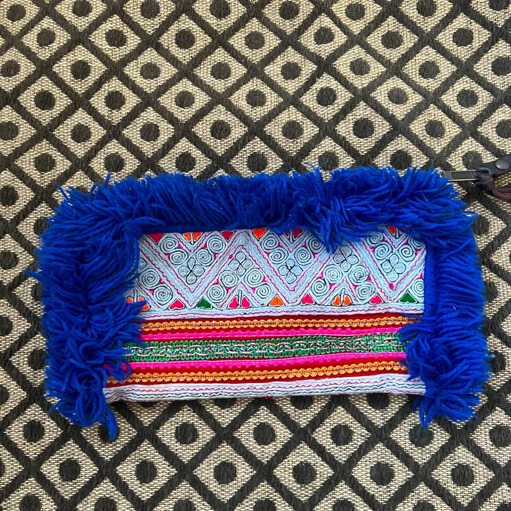 Jade tribe colorful wristlet